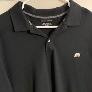 Banana Republic black XL polo - good condition